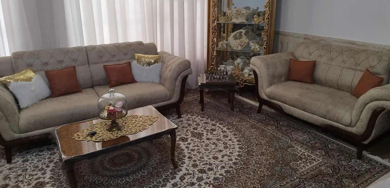 مبلمان هفت نفره راحتی|مبلمان خانگی و میز عسلی|رضویه, |دیوار