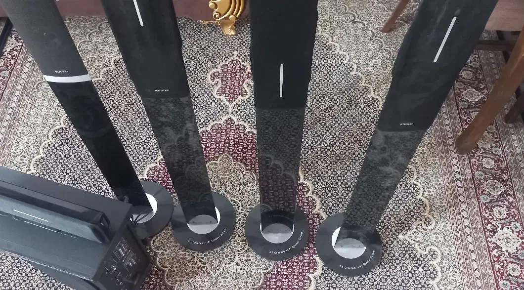 باند و dvd درحد نو|سیستم صوتی خانگی|شوشتر, |دیوار