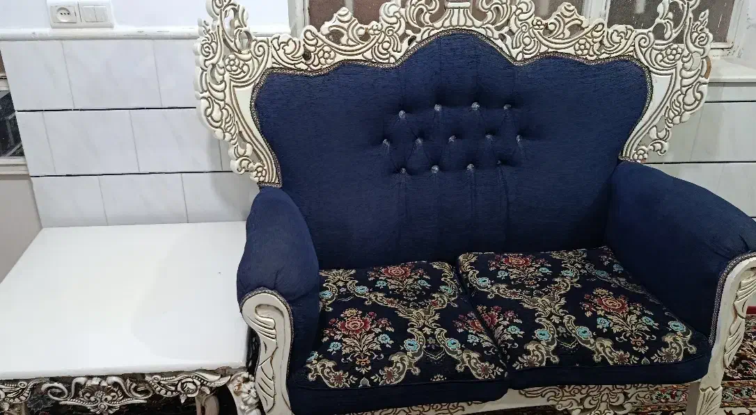 مبل سلطنتی|مبلمان خانگی و میز عسلی|ساوه, |دیوار