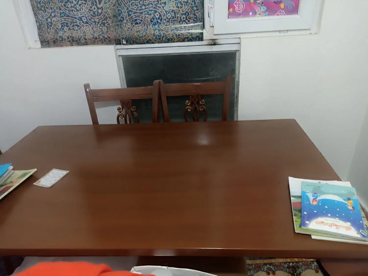 میز چوب روسی|میز و صندلی غذاخوری|میناب, |دیوار