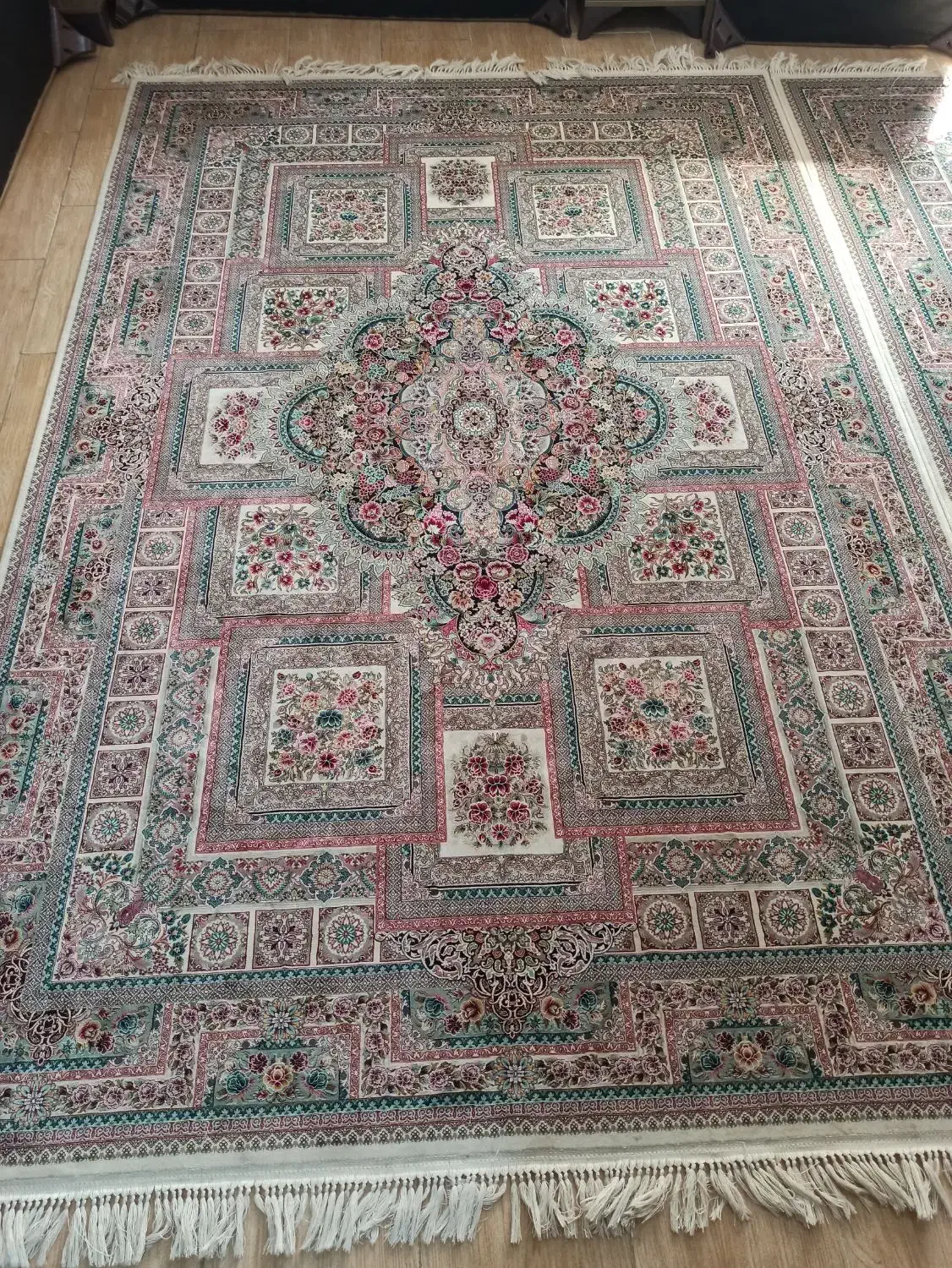 دوعدد فرش ۶متری سالم به همراه پادری|فرش|لاهیجان, فیاض|دیوار