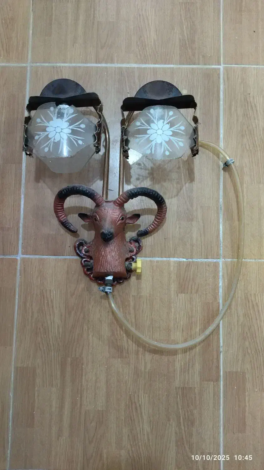 روشنایی گاز|لوستر و چراغ آویز|رشت, پاره بیجار|دیوار