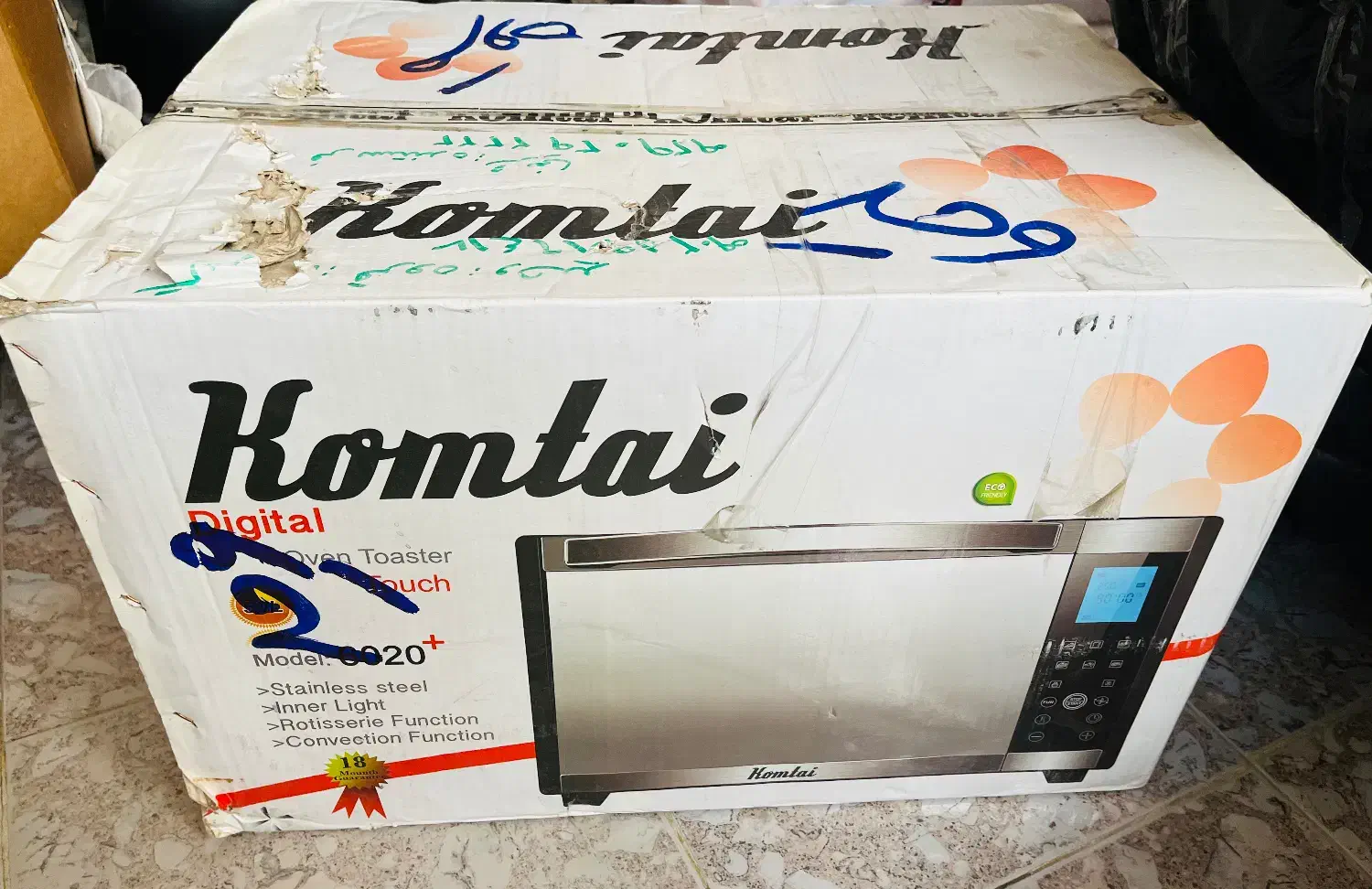 اون توستر کومتای|اجاق گاز و لوازم برقی پختوپز|قروه, |دیوار