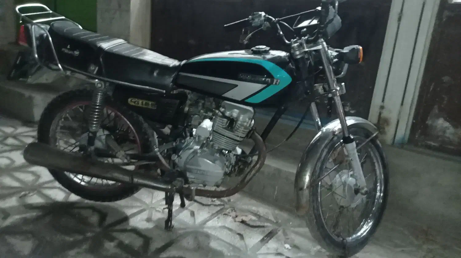 موتور 86پیشتاز 5دنده،استارتی،مدرک و سندمعتبرمزایده|موتورسیکلت|بجنورد, |دیوار