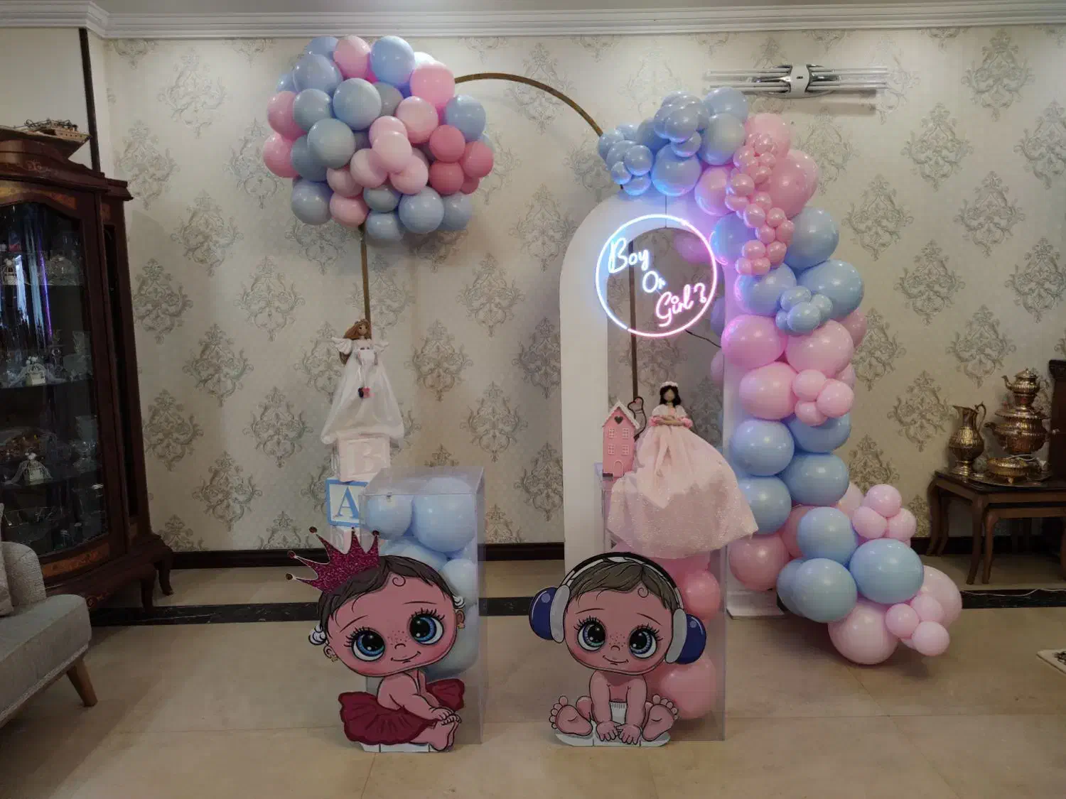 بادکنک آرایی اقتصادی و حرفه ای ،مناسب هر بودجه|خدمات پذیرایی، مراسم|کرج, فاز ۳ گوهردشت|دیوار