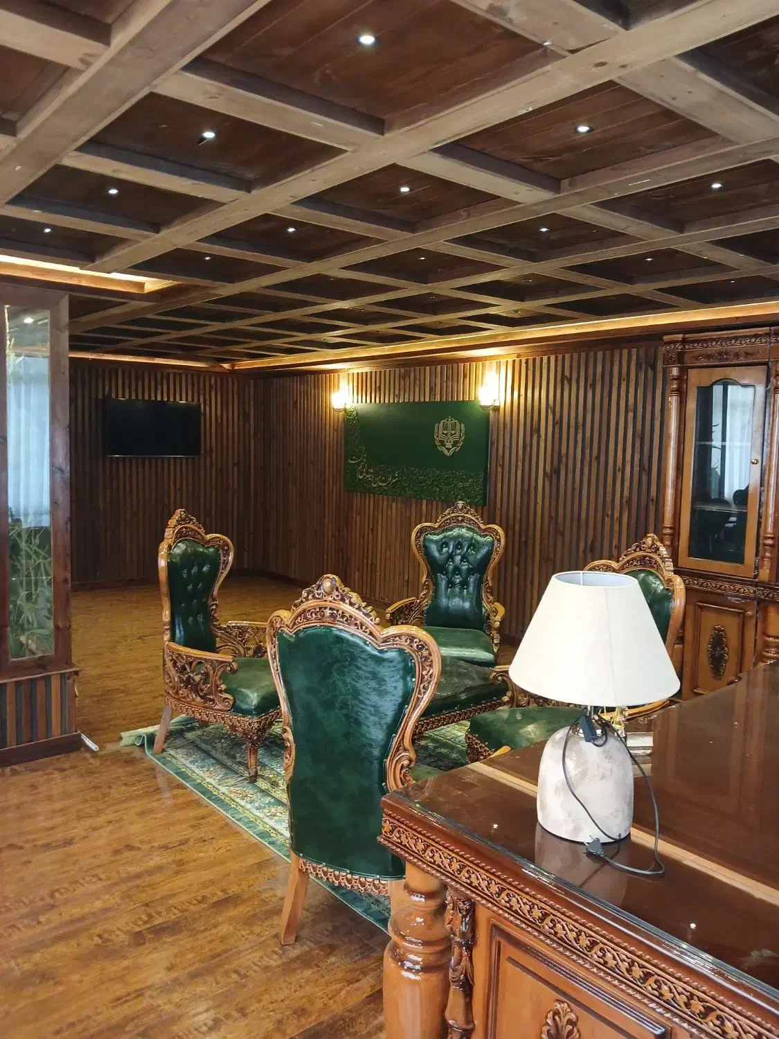 بازسازی ، دیوارپوش ، چوب ترمو ، عایق صدا|خدمات پیشه و مهارت|کرج, چمران|دیوار