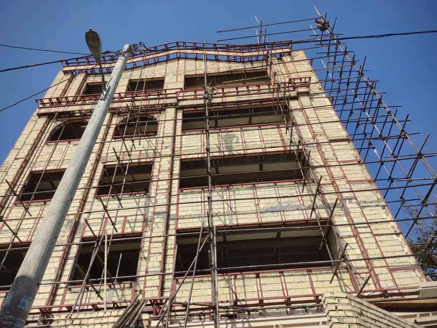 داربست فلزی|خدمات پیشه و مهارت|نجف‌آباد, امیرآباد|دیوار