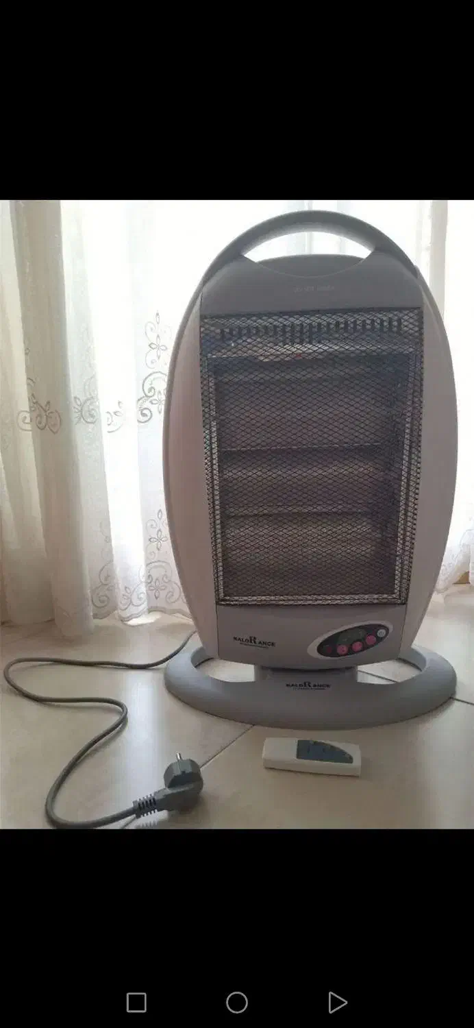 بخاری برقی هالوژنی کنترل دار|بخاری، هیتر، شومینه|پرند, فاز ۶|دیوار