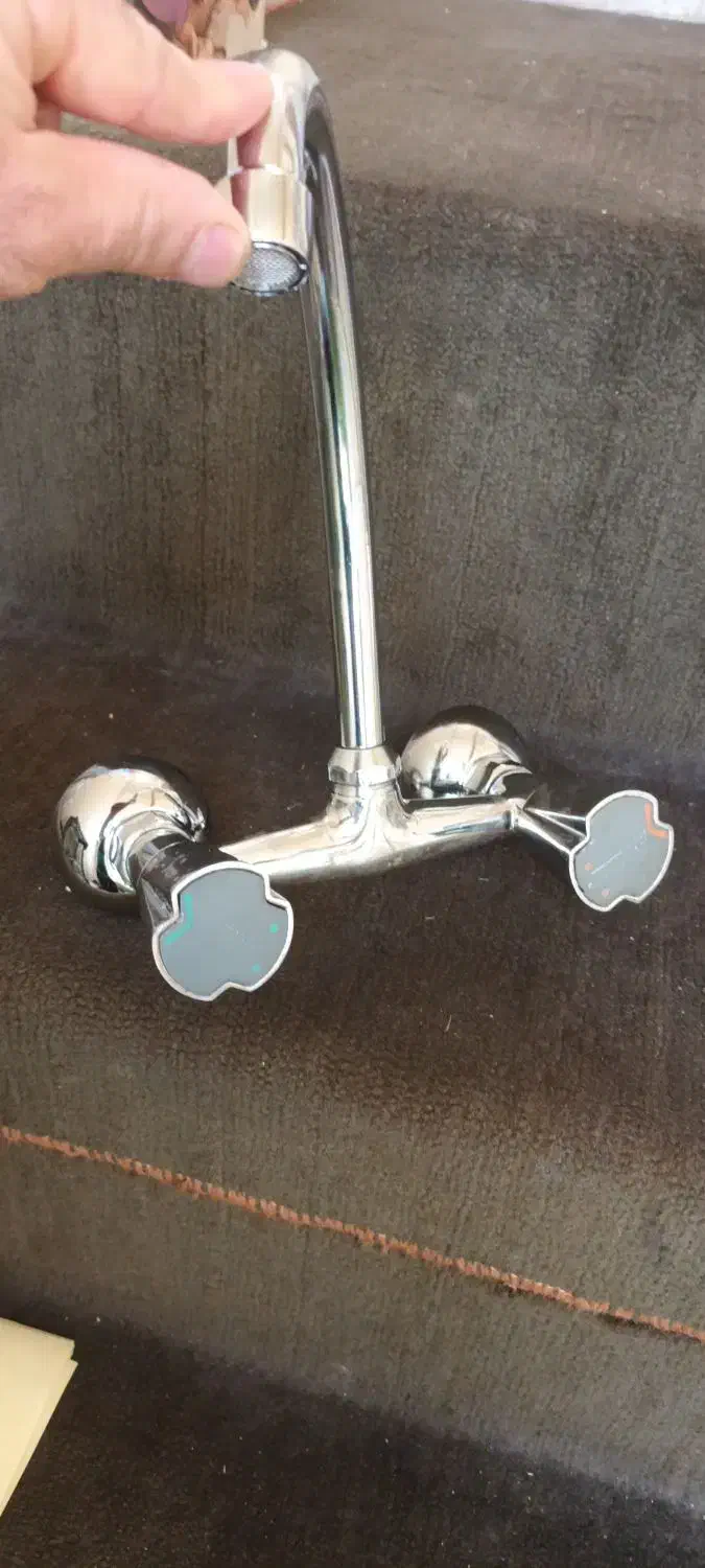 شیر مخلوط دیواری.|لوازم سرویس بهداشتی|اردبیل, |دیوار