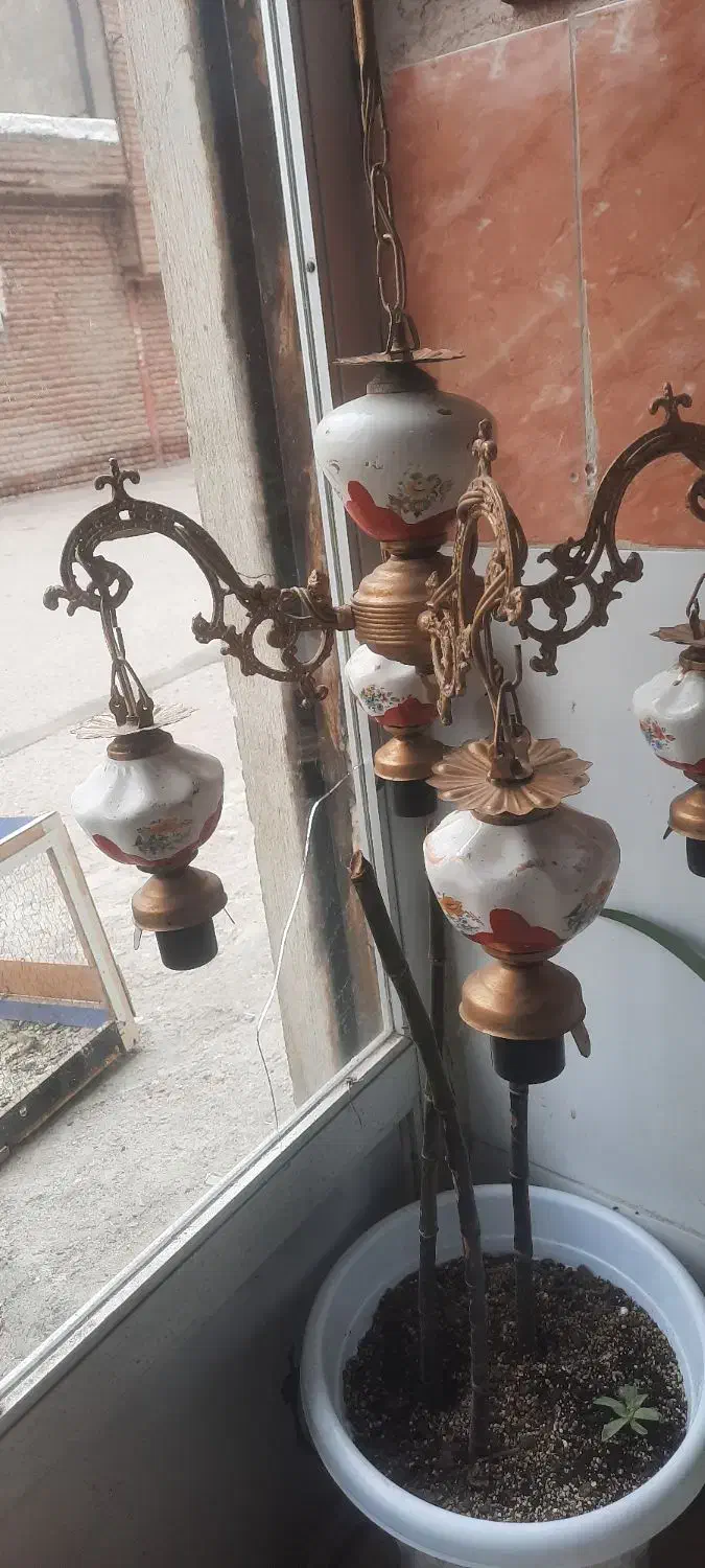 لوستر|لوستر و چراغ آویز|اردبیل, |دیوار