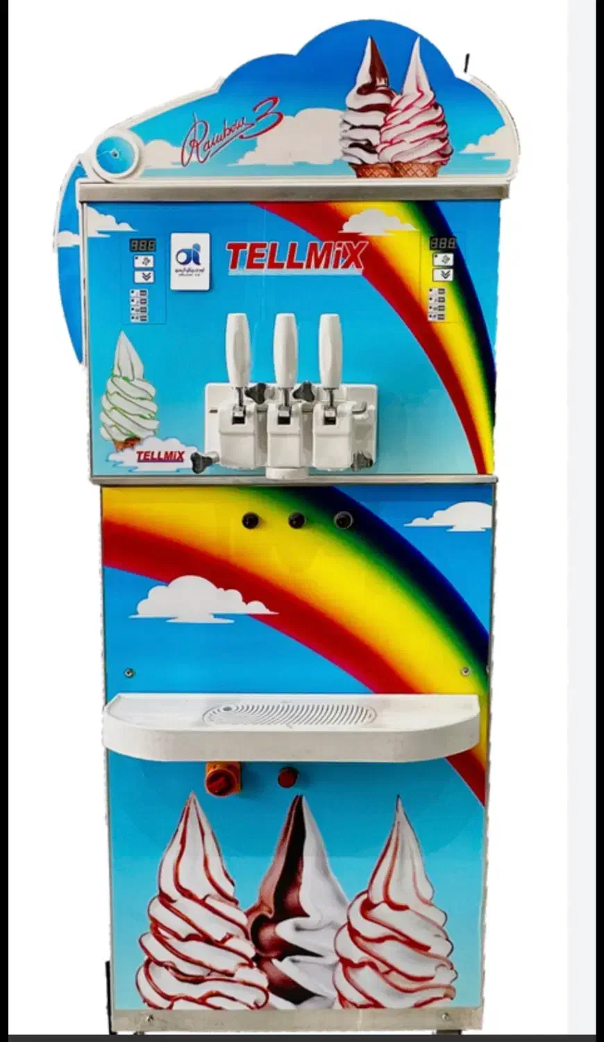 فروش فوری دستگاه بستنی ساز تلمیکس۶۰لیتری|کافی‌شاپ و رستوران|نی‌ریز, |دیوار