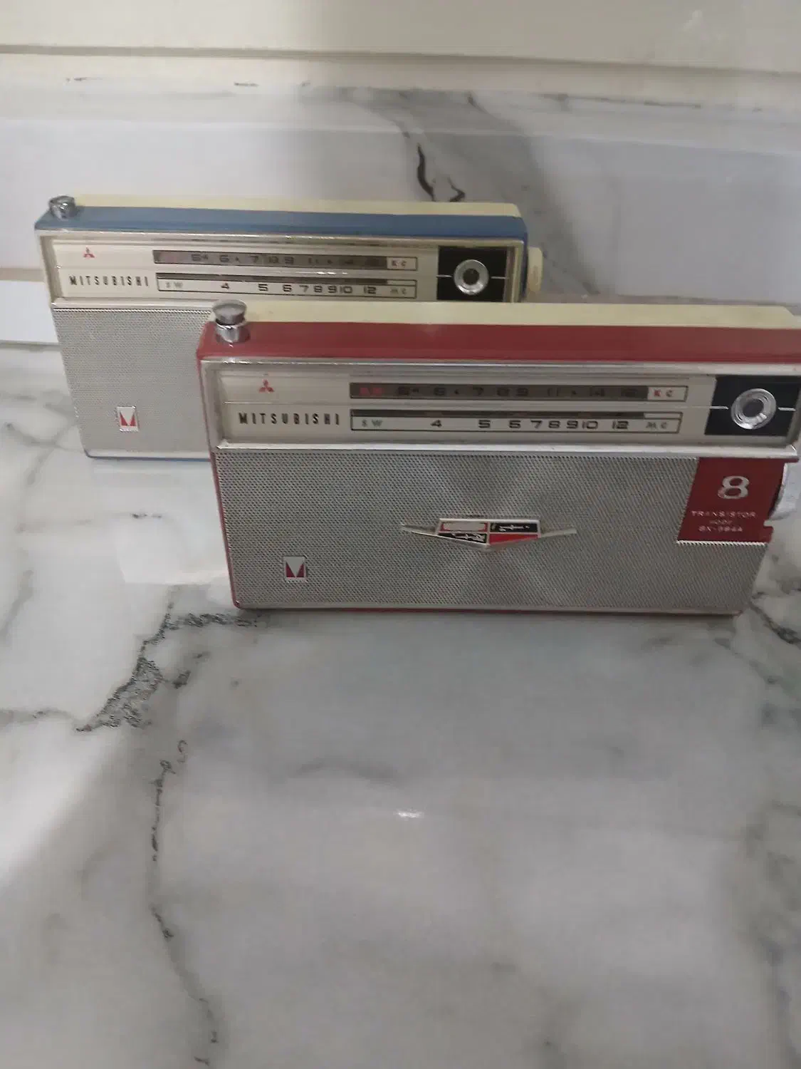 دوعدد رادیو اصل ژاپن|کلکسیون اشیاء عتیقه|تهران, وحیدیه|دیوار