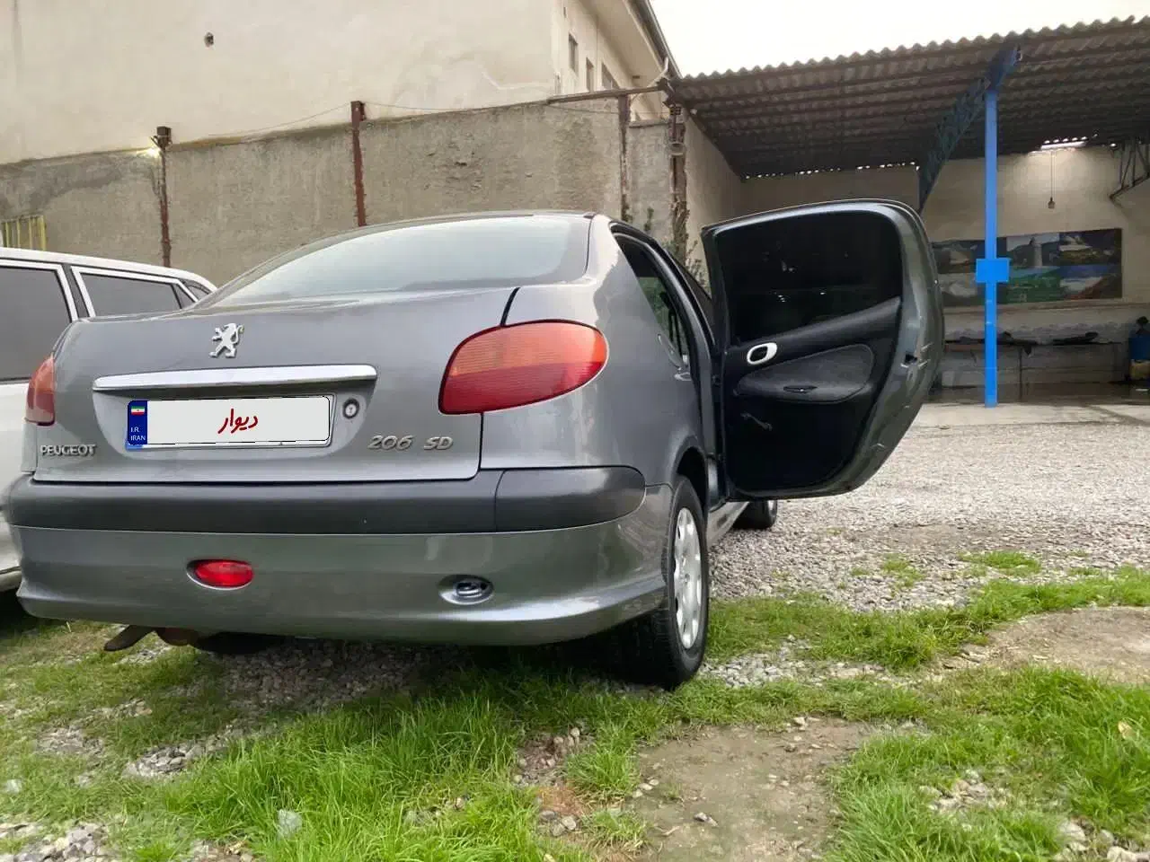 206 sd tu5 مدل ۸۹|خودرو سواری و وانت|گرگان, |دیوار