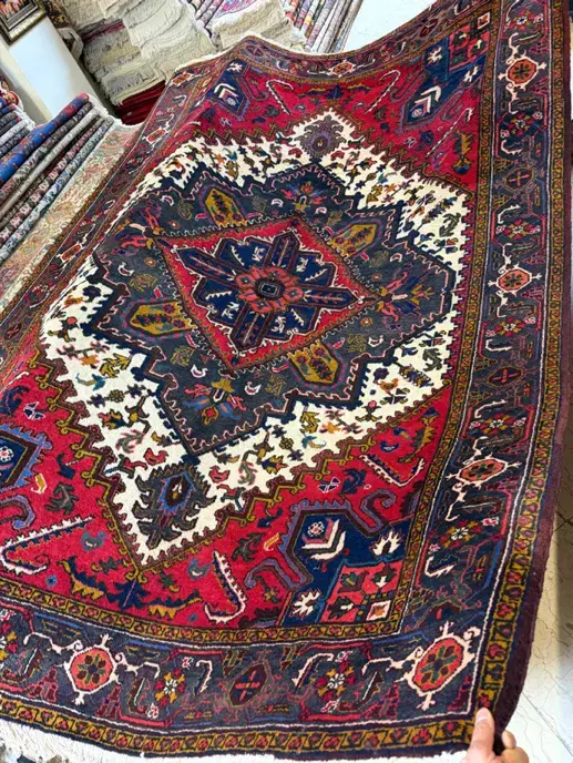 فرش ۶ متری هریس تبریز جفت|فرش|تهران, کوی فراز|دیوار
