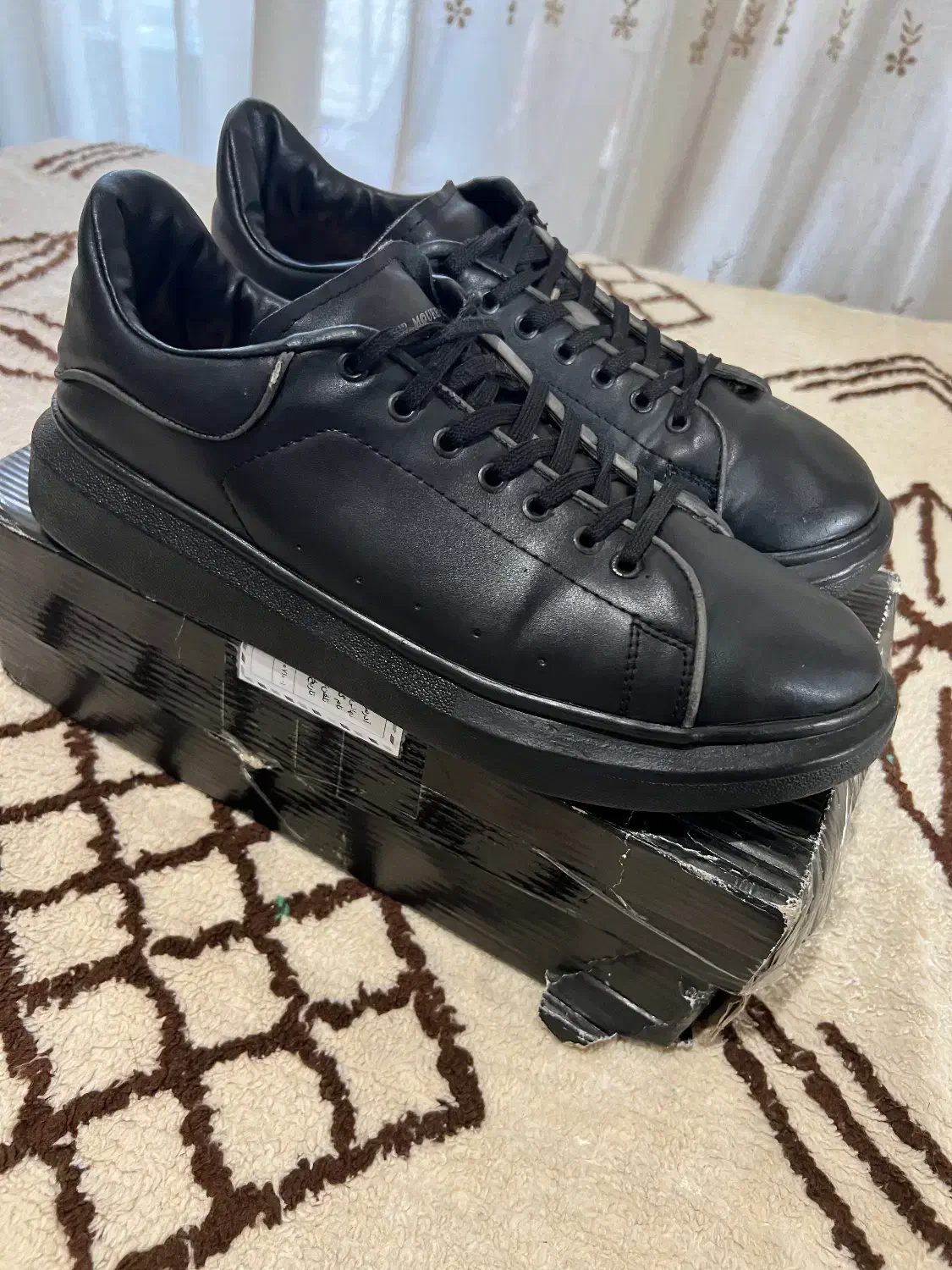 کتانی ونس مشکی alexander mcqueen|کیف، کفش، کمربند|آستارا, |دیوار