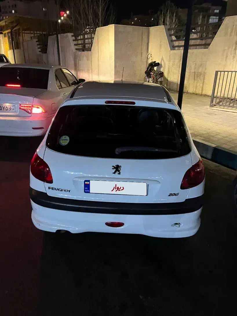 پژو206 تیپ 2|خودرو سواری و وانت|تهران, شهر زیبا|دیوار