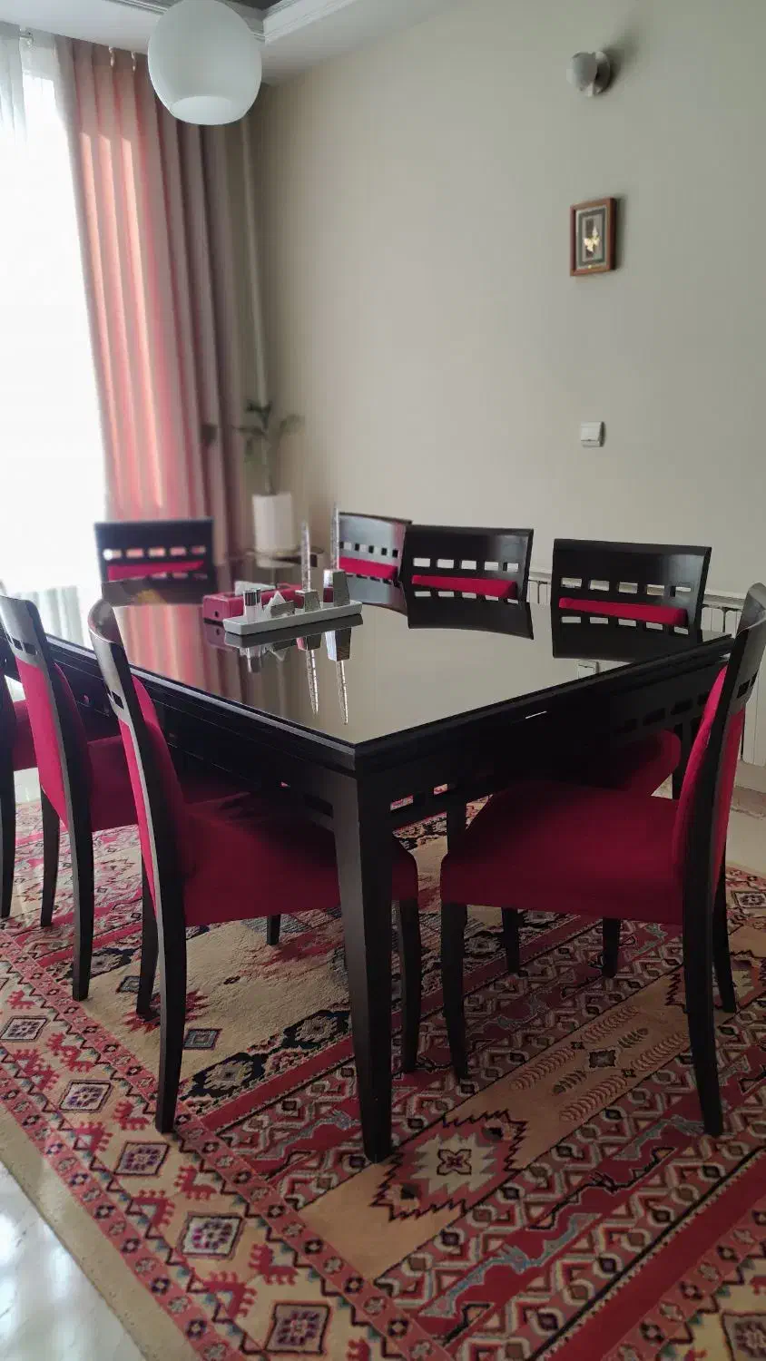 ست مبلمان و غذاخوری ۸ نفره شرکت صبا|مبلمان خانگی و میز عسلی|تهران, سازمان برنامه جنوبی|دیوار