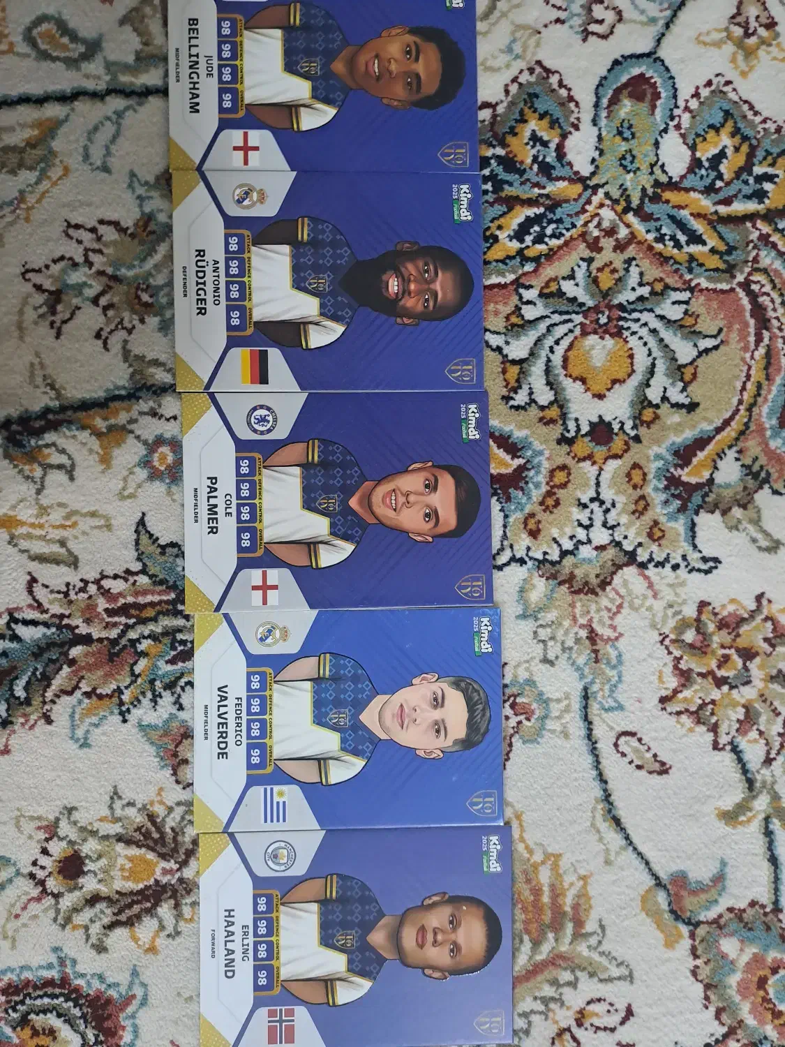 کارت کیمدی (پک بازیکنان توتی)|اسباببازی|شهرکرد, |دیوار