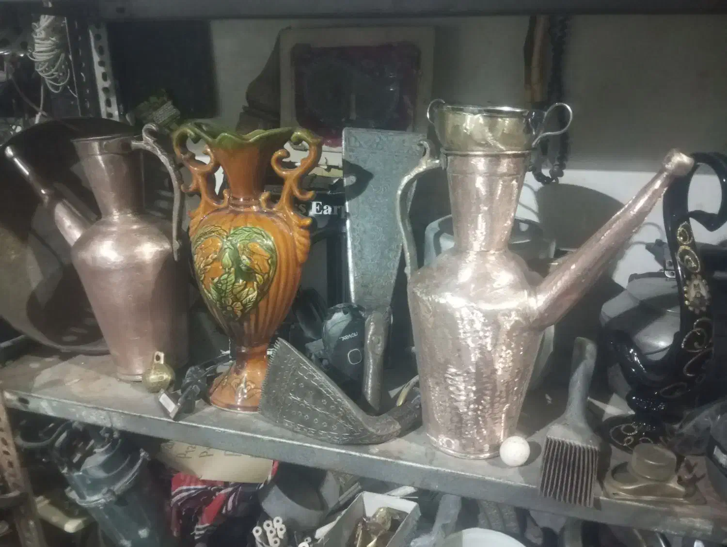 وسایل مسی قدیمی|کلکسیون اشیاء عتیقه|قوچان, |دیوار