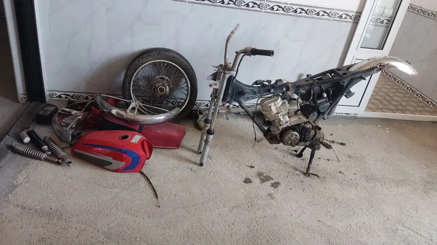 موتور 125 مدل 84|موتورسیکلت|جوانرود, |دیوار