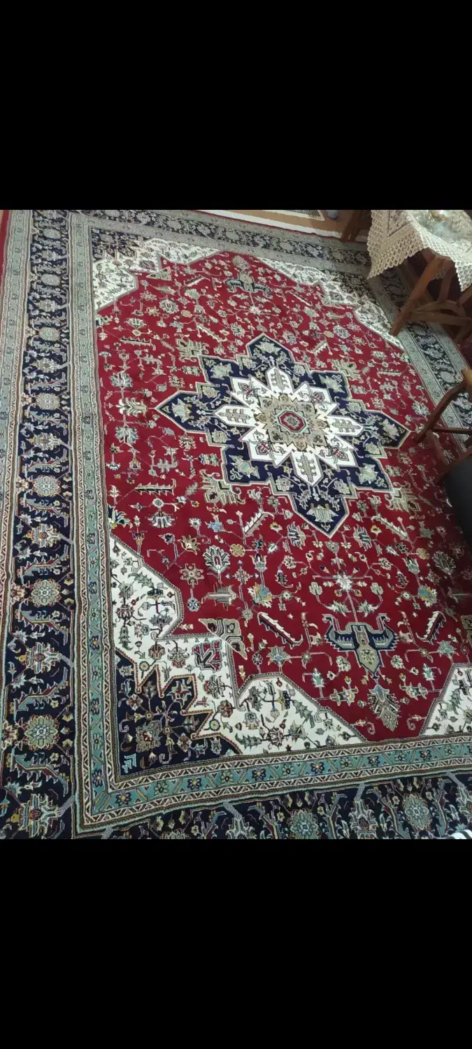 دو تخته فرش ۱۲متری|فرش|سمنان, |دیوار