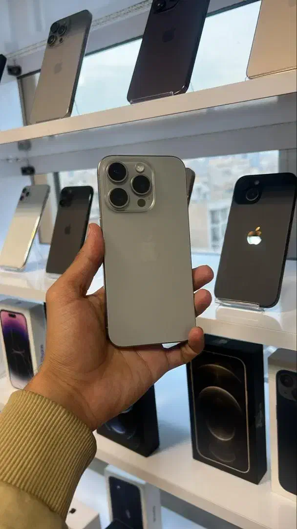 آیفون)(15pro512ZAAخیلی تمیز ثبت قانونی شده ریجستر|موبایل|تهران, جمهوری|دیوار