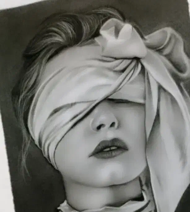 طراحی چهره|تابلو، نقاشی، عکس|اندیمشک, |دیوار