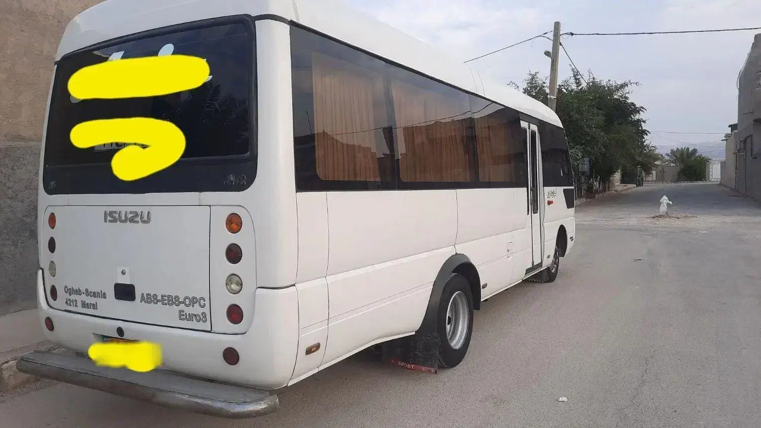 مینی بوس ایسوزو مدل ۹۶|خودرو سنگین|لامرد, |دیوار