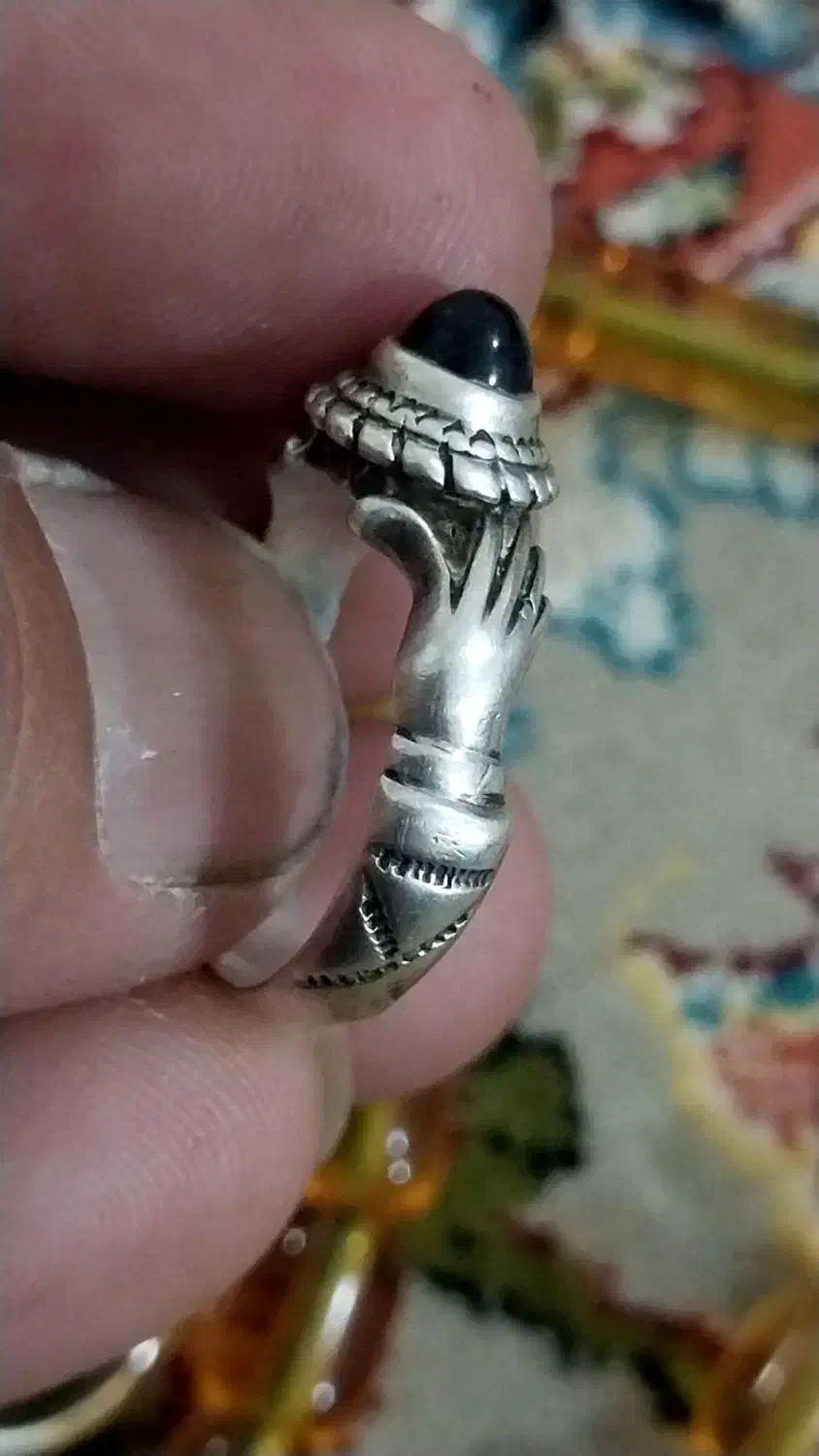 تسبیح سندلوس المان انگشتر عقیق دست دلبر|جواهرات|کرمانشاه, |دیوار