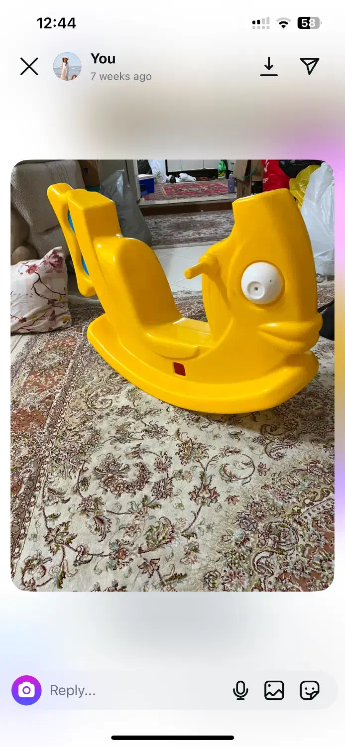 اسب الاکلنگی کودکان|اسباببازی بچه|نور, |دیوار