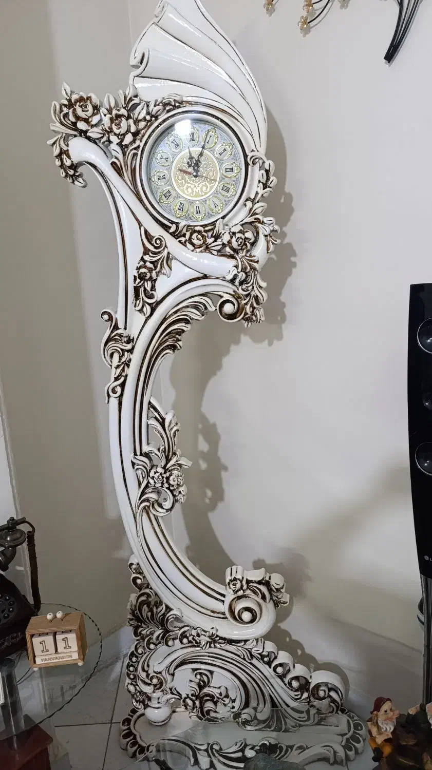 ساعت  ایستاده طرح چوب|ساعت دیواری و تزئینی|تهران, فلاح|دیوار