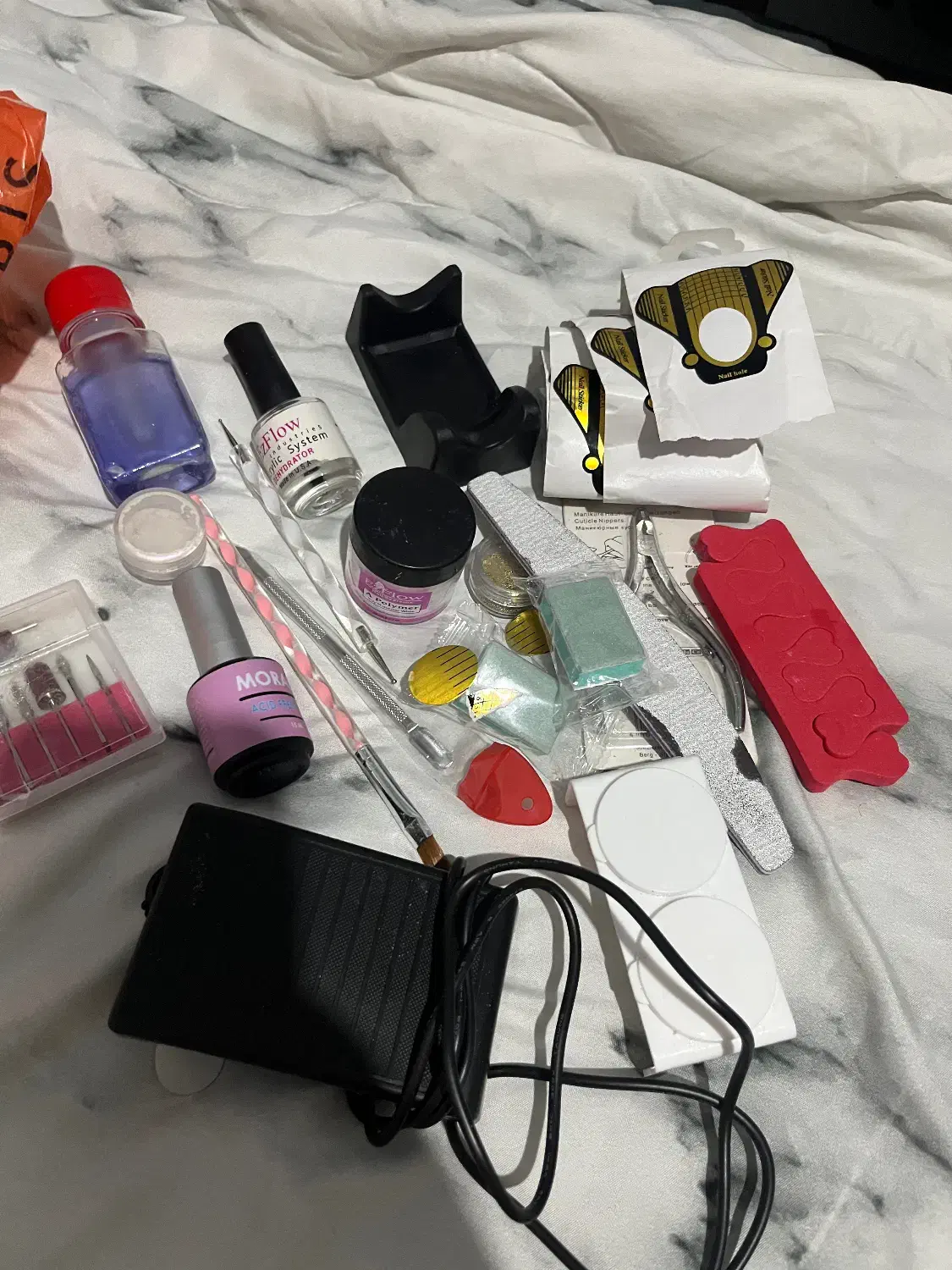 وسایل کاشت ناخن نو|آرایشی، بهداشتی، درمانی|گلپایگان, |دیوار