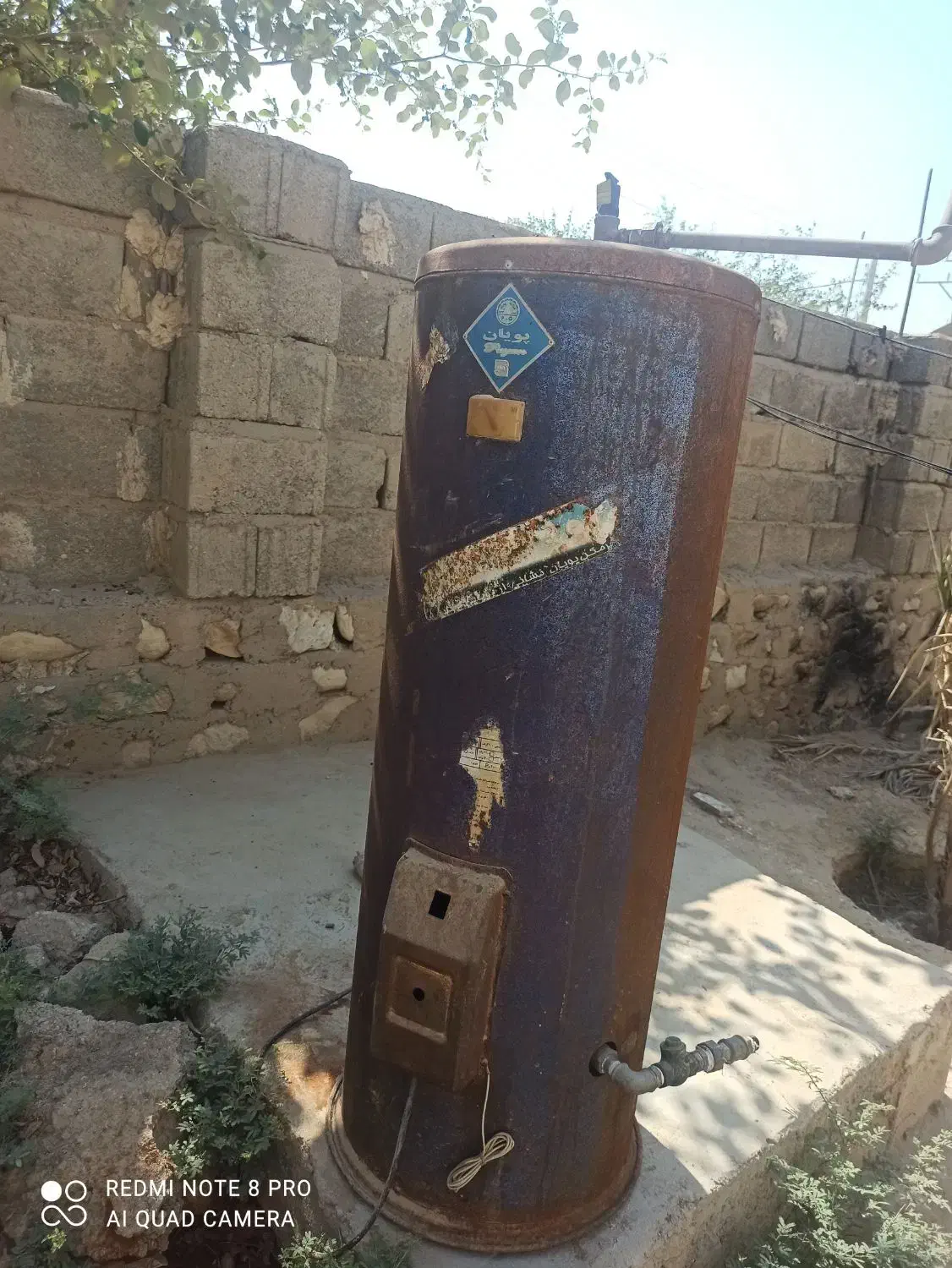 آبگرمکن برقی ۱۲۰ لیتری. بردخون|آبگرمکن، پکیج، شوفاژ|بردخون, |دیوار