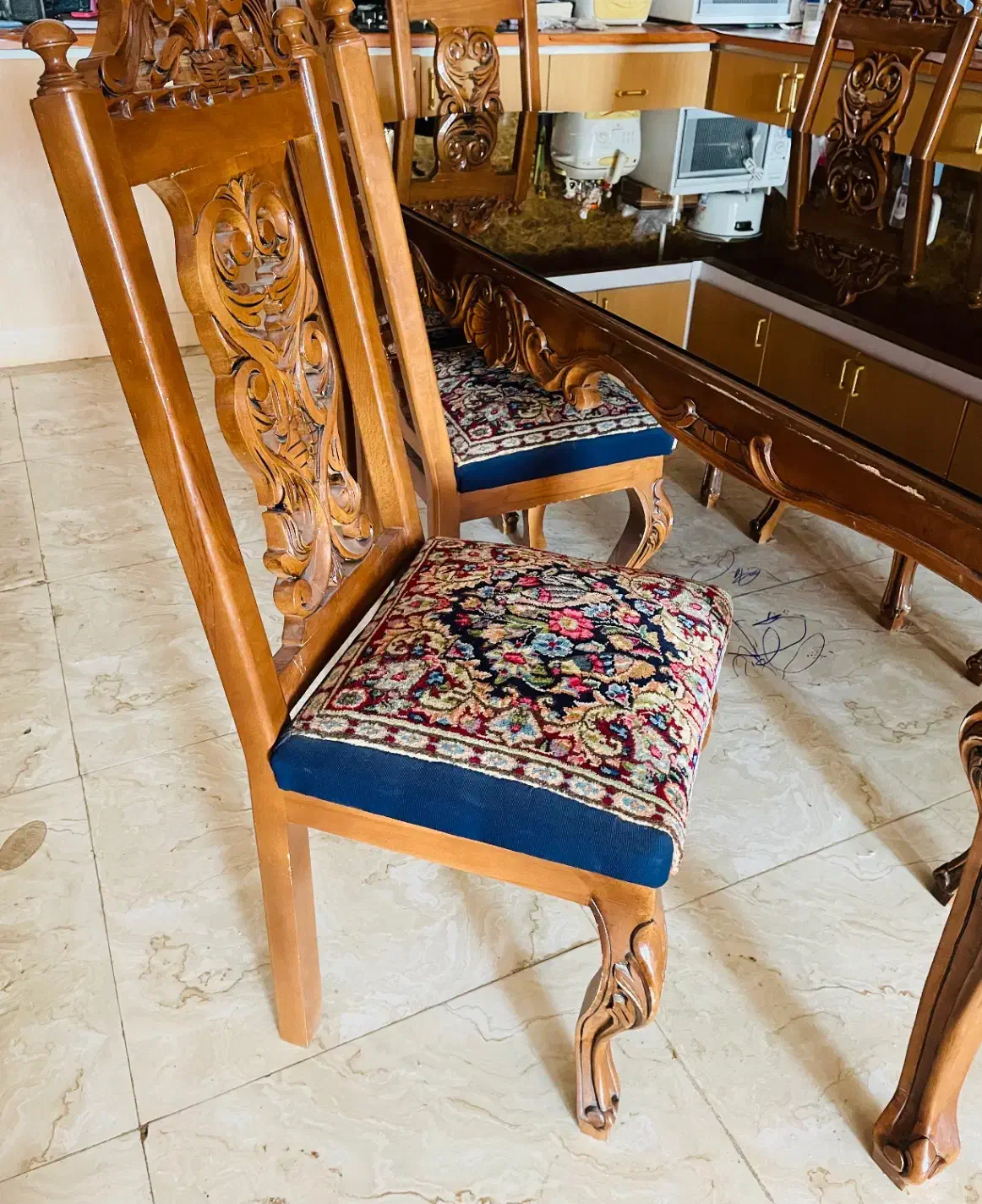 فروش یک عد میز ناهار خوری ۸نفره|میز و صندلی غذاخوری|کرمان, |دیوار