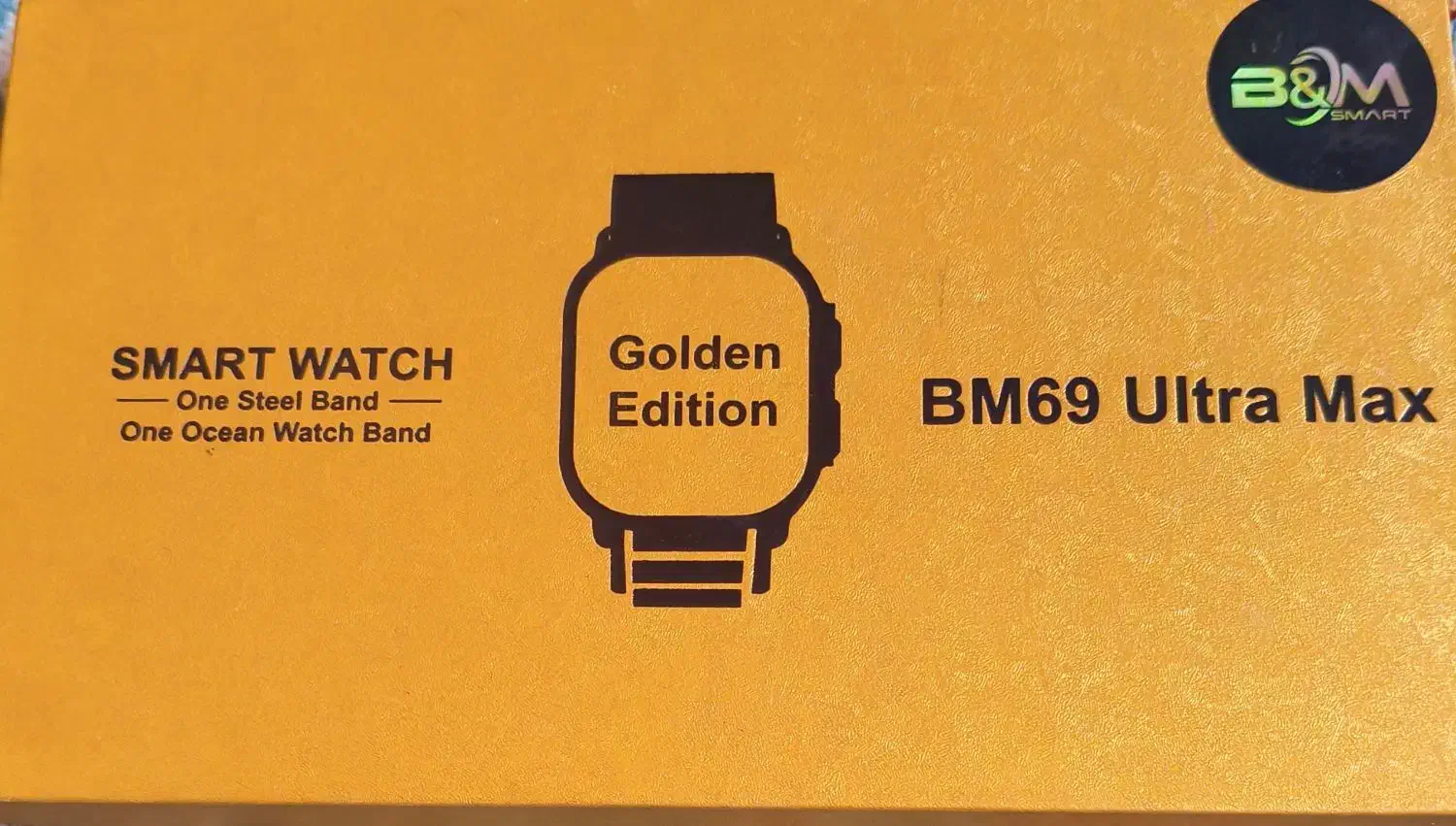 ساعت هوشمند smartwatch BM69 طلایی وشیک|ساعت|مهاباد (آذربایجان غربی), |دیوار
