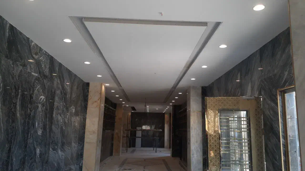 سقف کاذب کناف تایل پی وی سی|خدمات پیشه و مهارت|کرج, شهرک نهال و بذر|دیوار