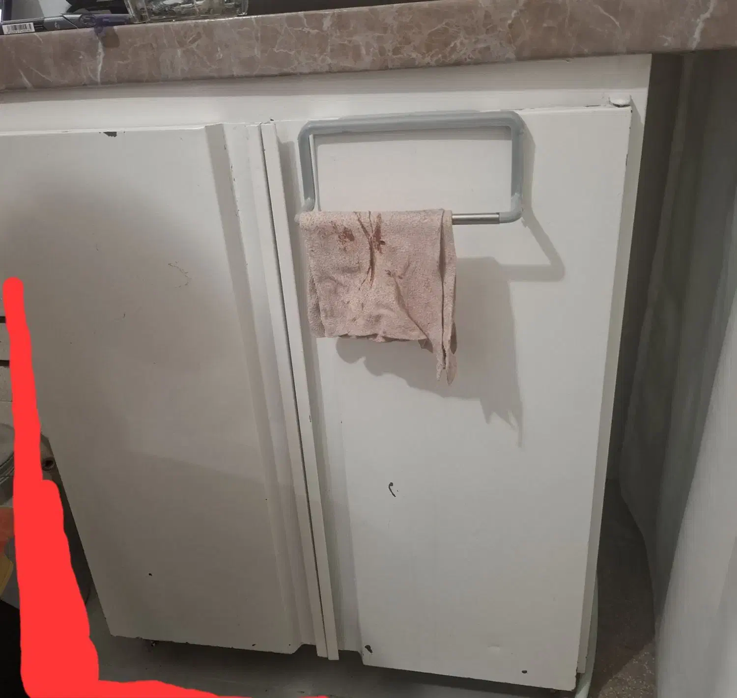 کابینت فلزی ۸۰×۵۰|آب‌چکان و نظم‌دهنده ظروف|سبزوار, بیهق شرقی|دیوار