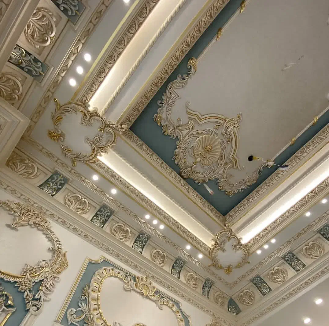 نقاشی و پتینه و تزئینات داخلی ساختمان خانم بینا|خدمات پیشه و مهارت|قم, زنبیل آباد|دیوار