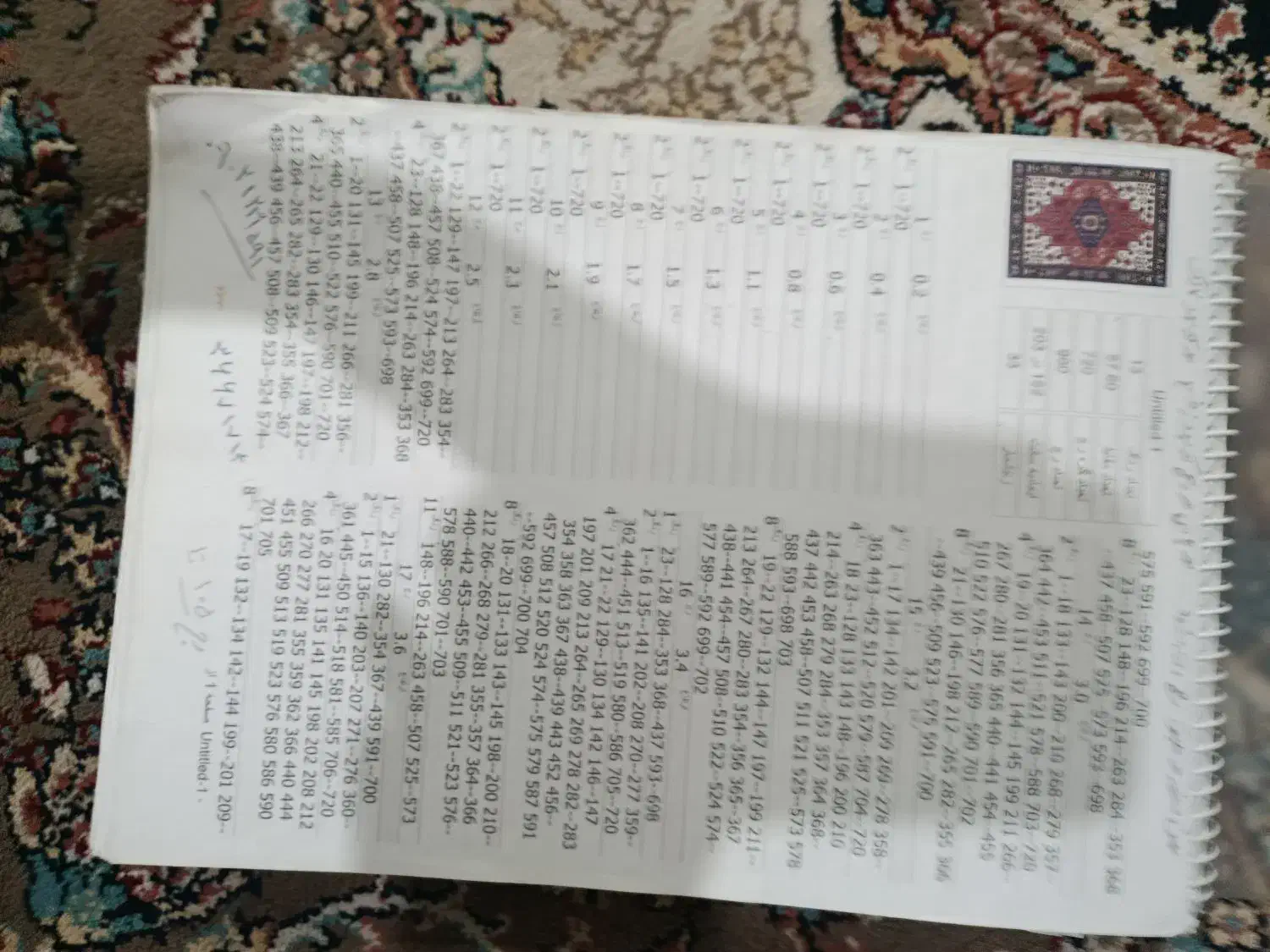 دار قالی|فرش|مشهد, جانباز|دیوار