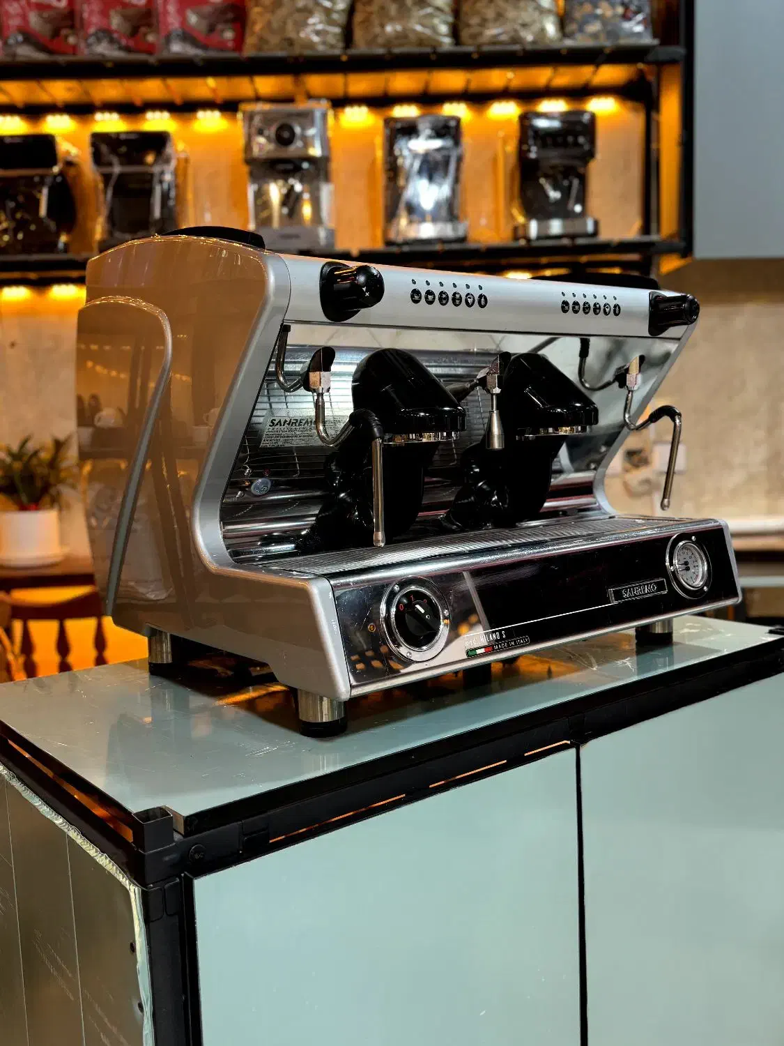 دستگاه اسپرسوساز دوگروپ سن رمو|کافیشاپ و رستوران|کرمانشاه, |دیوار