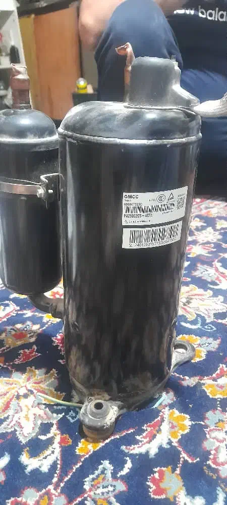 کمپرسور کندانسور موتور کولر گازی اسپیلت داکت|کولر گازی و فنکوئل|تهران, آهنگ|دیوار