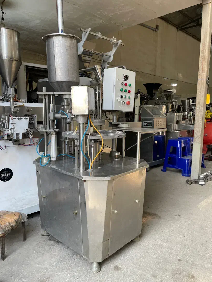 دستگاه پرکن لیوانی تمام اتوماتیک دهانه ۷۵|ماشینآلات صنعتی|شهریار, شهرک امیریه|دیوار