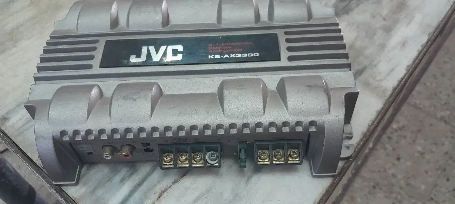 آمپ 2 کانال JVC|سیستم صوتی خانگی|زاهدان, |دیوار