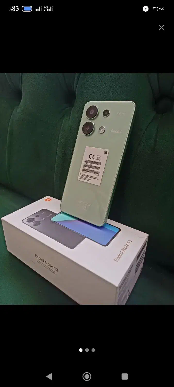 گوشی نوت ۱۳فورجی|موبایل|اصفهان, ارزنان|دیوار