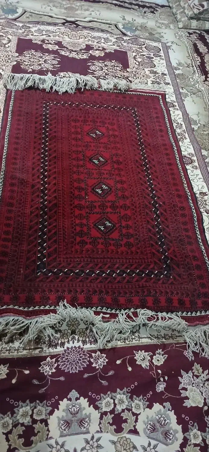 قالیچه دست بافت|فرش|نیشابور, شهید بهشتی|دیوار