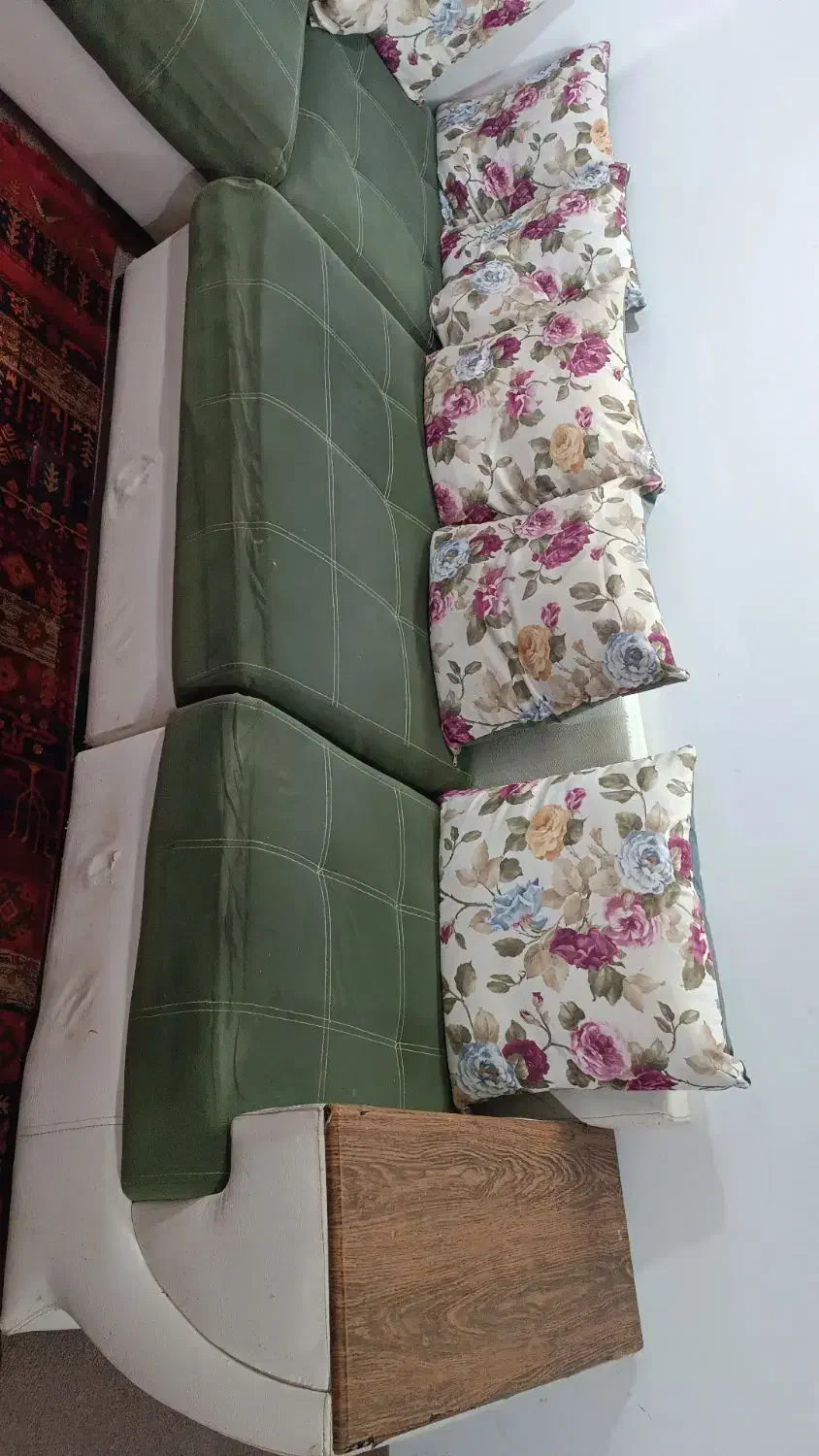 مبل ال .مبل دو نفره تخت خوابشو|مبلمان خانگی و میز عسلی|رودسر, |دیوار