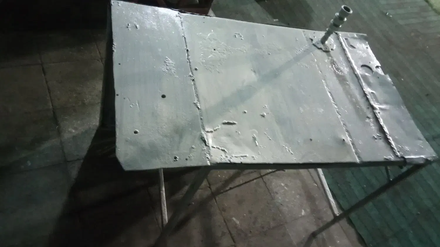 میز کار فلزی|میز تحریر و کامپیوتر|دورود, |دیوار