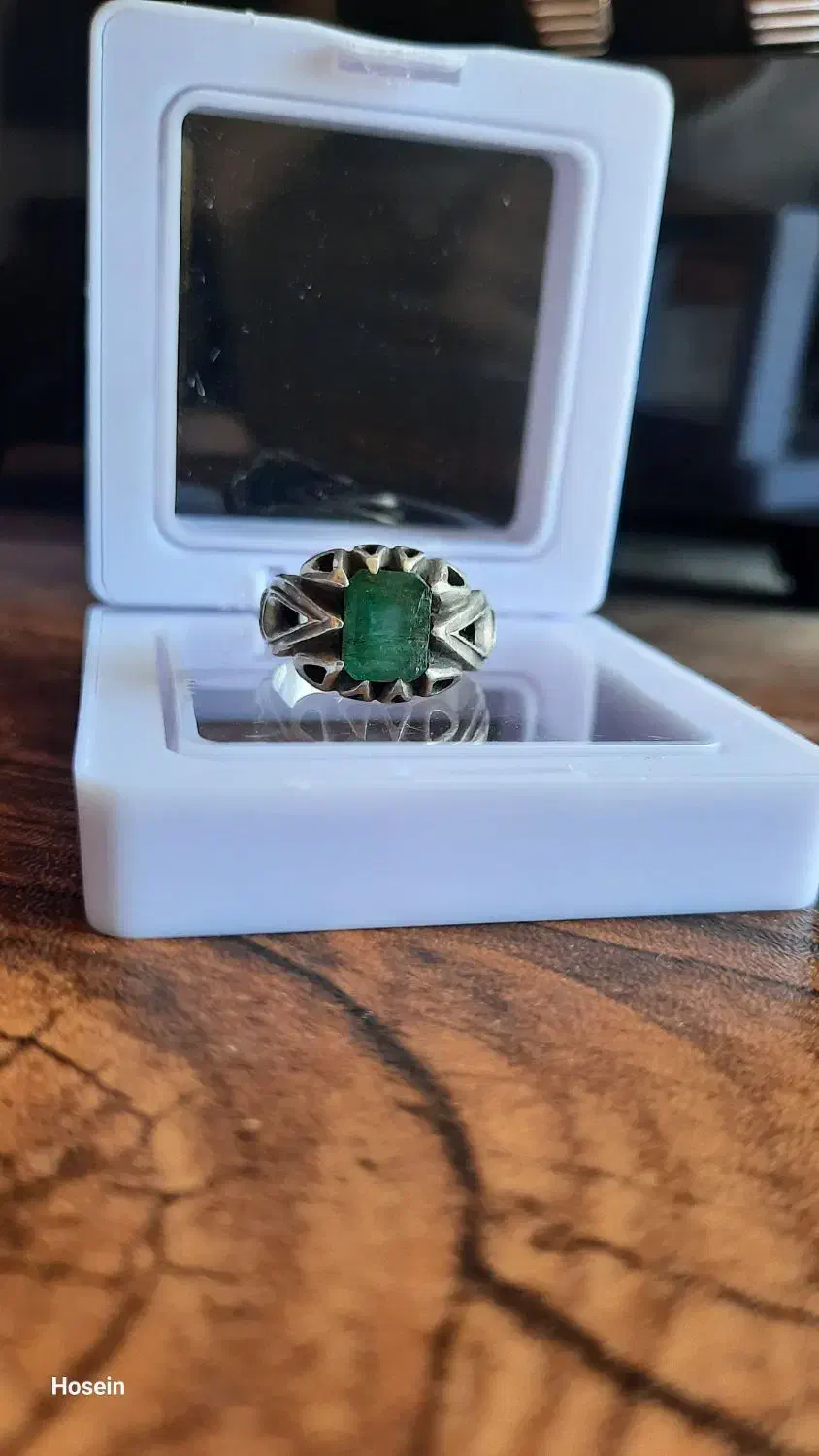 انگشتر زمر زامبیا درجه ۱|جواهرات|کرج, کوی مدرس|دیوار