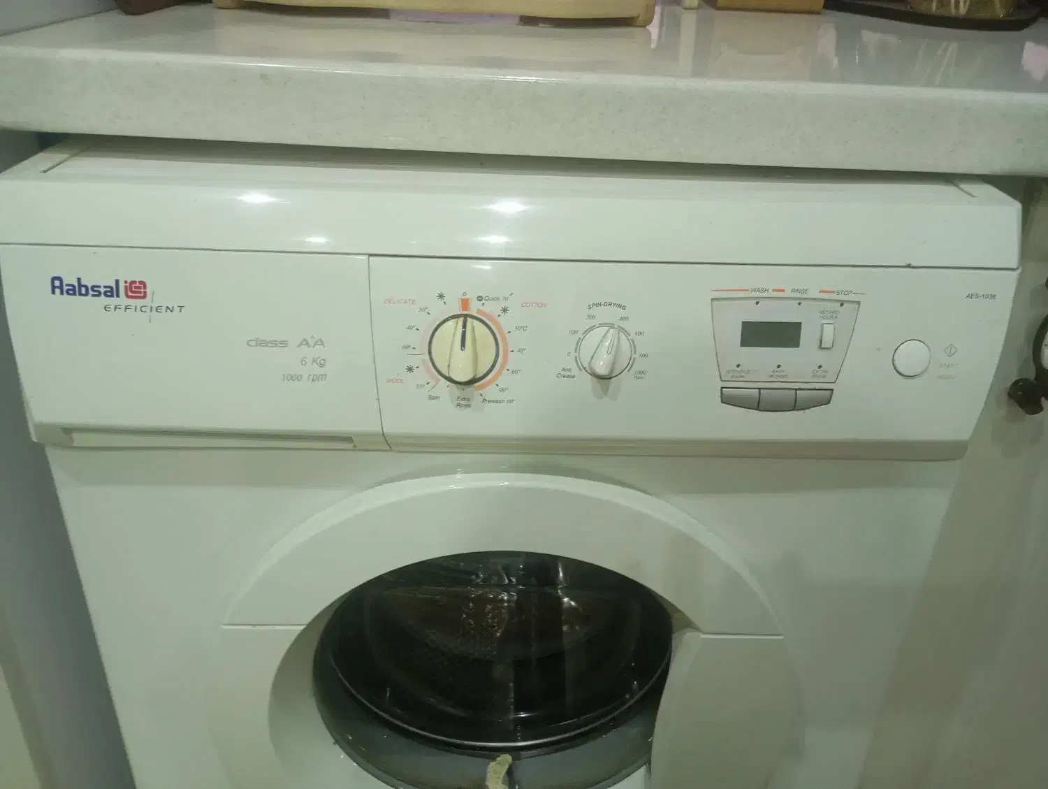 ماشین لباسشویی ۵ کیلویی آبسال|ماشین لباسشویی و خشککن لباس|گرمدره, |دیوار