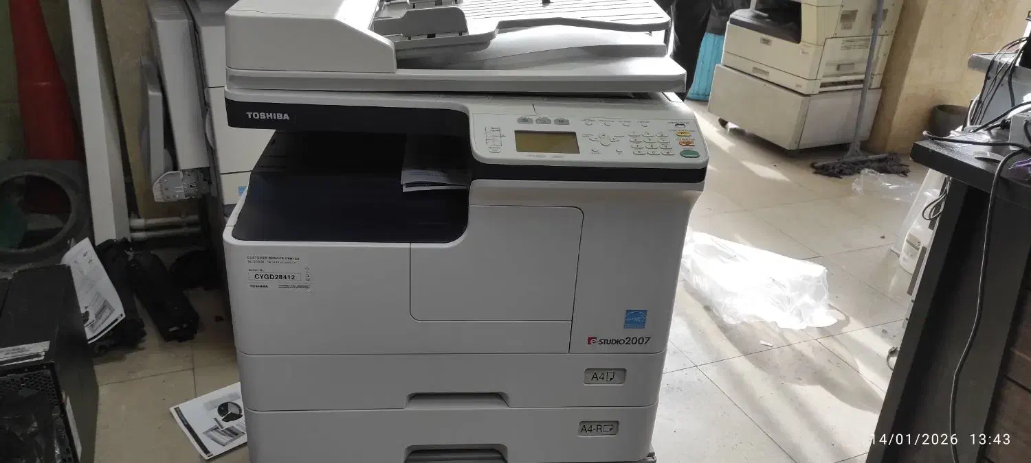 توشیبا 2007d|پرینتر، اسکنر، کپی، فکس|فردیس, ثابتی|دیوار